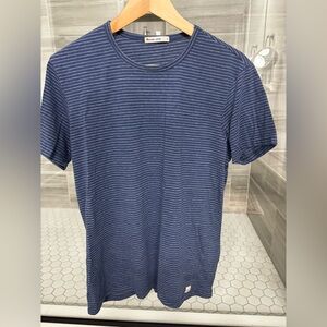 NWOT Marine Layer Navy Tee with White Stripes - Size S
